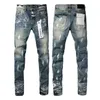 High quality washed distressed jeans jean stretch jeans jean sets for men wholesale hip hop mens jeans mens streetwear ripped jeans patch jeans high street jeans