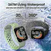 For Xiaomi NEW Smart Watch Men Women Smartwatch LED Clock Watch Waterproof Wireless Charging Silicone Digital Sport Watch B246