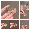 Broschen 13 Stile Mode Farbverlauf Kristall Schmetterling Brosche Legierung Libelle Biene Für Frauen Schmuck Zubehör Geschenke 1PC