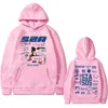 Bluzy męskie bluzy raper SZA SZA Hoodie Album SOS SZA Tour 2023 Hoodie Pria Wanita Hip Hop Rap Bos