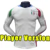 Manches longues 2024 Jerseys de football italien Maglie da calcio totti verratti chiesa italia 24 25 shirts de foot