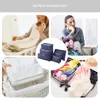 6pcs Travel Organizer Bags Multifunctional Oxford Cloth Picnic Storage Techy Foldable Luggage Packing Supplies for Pants Sheets 240319