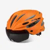 Cycling Helmets 5 Colors Men Bicycle Helmet With 2 Lens Outdoor Mountain Bike Integrally Molded Lady Glass K80 Plus Drop Delivery Spor Dhcog