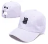 Casquettes de baseball invaincues os décontracté gorras papa chapeau sangle arrière 6 panneaux coton hip hop casquette chapeau pour men5183185