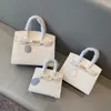 Una borsa classica di Birknns Bag femmina Palma in pelle di cereali 2024 Nuova manica versatile di grande capacità