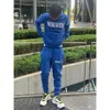 Hoodrich Bluza Bluza Bluza Bluzy Winter Sport Hoodie For Men Hoodrich Tracksuit Letter Ręcznik Haftowa bluza Kolorowa niebieska solid 1503