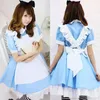 adulto di sesso femminile Alice in Wderland Cosplay costume da cameriera per bambini vestiti da prestazione ragazze Princ Dr 66Xh #