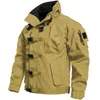 Wojskowa kurtka taktyczna Mens Wysoko wysokiej jakości wodoodporne oporne na zużycie kurtki bombowcowe wielopapłani