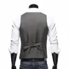 Neues Design Fi Style Slim Formal Weste Hochzeitsanzug Weste für Männer L5wv #