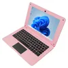 8 GB+128 GB da 10,1 pollici Quad Core Mini Laptop Computer Student Ufficio Lightweight Office Laptop Pink