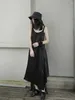 Casual Dresses Ladies Halter Dress Summer Classic Dark Personality Asymmetric Design Leisure Loose Large Size Size