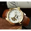 designer watches high quality classic 2023 Men's WIS Product Belt Tourbillon Fully Automatic Mechanical Watch