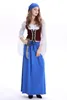 women Traditial German Oktoberfest Beer Costume Beer Girl Beer Maid Uniform Bavarian Carnival Party Fancy Dr Cosplay 02i4#