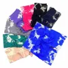 Seaml Tie Dye Bleach Butt Lift Спортивные шорты для женщин Высокая талия Лето Йога Fitn Тренировки Велоспорт Байкерские шорты для спортзала Mujer X9hz #