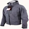 Heren Jas Outdoor Soft Shell Kleding Paar Jas Gewatteerd Bergbeklimmen Reizen Kleding Jas Herfst en Winter Fleece 54w9#