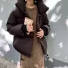 Nuovo Autunno Inverno Solido Sciolto Cott Piumino Donna Caldo Addensare Collare Del Basamento Femminile Giubbotti Parka Plus Size Pane Servizio P8i4 #