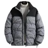 winter New Men Parkas Coats 2023 Fi Letter Printing Outwear Thick Warm Windbreaker Male Couple Loose Down Jacket Outwear W2a8#