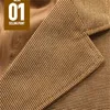 free Ship Men Leisure Suit Jacket Spring Autumn Corduroy casual suit Men's clothing Male outerwear Blazers 50bZ#