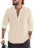 men's casual shirt European size new slim fit men's shirt solid color lg sleeve British style cott men's shirt o v5xT#