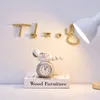 테이블 시계 침실 성격을위한 창의적인 스타일링 책상 작은 알람 시계 디지털 선물 품목 가정 장식