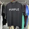 purple jeans shirt 24SS Purple Brand T Shirt Size XS-5XL Large Designer Tees Mens T-shirt Homme T Shirts Women Loose Clothing Luxury Designers Short Sleeve 164