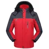 Dikke W Outdoor Winddicht Dsjacks Mannen Hooded Alpinisme Reizen Sport Jas Mannelijke Winter Plus Fluwelen Btjassen U6By #