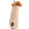 Real Fox Fur Coat Men Parkas Racco päls krage räv päls fodrad högjacka vinterman klädvattentät lg jacka 2020 60J6#