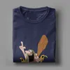 Capitaine Caveman Cavey T-shirt Hommes Cott T-shirts humoristiques Col rond Années 1980 Carto T-shirt Vêtements à manches courtes imprimés q9Z0 #