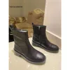 Channeaux CF Pure Shoes Designer Version Handmade Calfskin Leather Top Boots