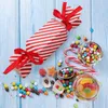 Emballage cadeau Boîte de bonbons de Noël vide pour enfants Treat Sweets Chocolat Décor Boîtes Fête Noël Sac de mariage