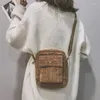 Sac à main en toile à rabat pour femmes, Style Preppy, messager à bandoulière, petit velours côtelé, sacoche décontractée, sac à main de voyage