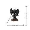 Sculptures Statue d'aigle en résine, décoration d'intérieur, de bureau, symbole du pouvoir de la liberté de richesse, cadeau de vacances d'anniversaire