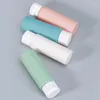 Storage Bottles 50ml Refillable Flap Squeeze Bottle Travel Suit Portable Subpackage Empty Lotion Shampoo Hose