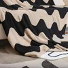 Decken JBTP Nordic INS Koreanische Stil Sonnenblume Weiche Gestrickte Decke Sofa Büro Sommer Bett Reise Atmungsaktiv