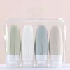 Storage Bottles Silicone Bottling Refillable Bottle Set Toner Cosmetic Sub-bottle Gel Lotion Container Bath Shower Tool Squeeze Empty