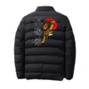 2024 Shotokan Karaté Automne et hiver Hommes Épaissi Col Montant Vestes Fi Manteau pour hommes Manteaux chauds à fermeture éclair Manteau rembourré v9ib #