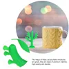 Decoratieve bloemen 50 pc's cactus ornament ambachtsminiaturen kunstmatige modellen sappige planten plastic