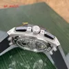 Highend AP-horloge Royal Oak Offshore-serie 26420SO Precisiestaal Keramische ring terug Transparante tijd Herenmode Vrije tijd Sportmachines Horloge