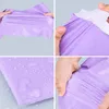 Storage Bags 50PCS Purple Portable Courier Bag Packaging Poly Package Plastic Self-Adhesive Mailing Express Envelope Postal Pouch