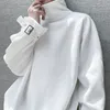 2021Autumn Winter High-Neck Zipper Pullover Sweatshirt Män LoSe Casual Mth Polar Fleece Plus Veet Jacket Solid Black White F8YA#