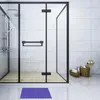 バスマット水分カビ耐性マットバスルームバスルーム非スリップフロアPVCシャワー付き排水穴を迅速に安全にする