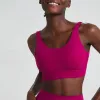 BRAS SPORT BRAS FÖR KVINNA GYM YOGA FITNESS TOP Sömlös trådlös BRA Sexig underkläder med fast insatsträningskläder Grön tank