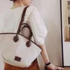 Sacos de ombro lona moda tote grande capacidade crossbody cesta saco portátil alça superior luxo chique bolsas de viagem femininas