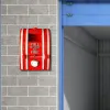 Miniatures Fire Alarm Pull Station Toy New Resin Fire Alarm Cover Decorative Innovative YTYC Doorbell For Indoor Decoration Handicraft