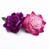 Gravestones 50st 10 cm Big Roses Artificial Flower Home Decoration Julkransar Bröllop Brudtillbehör