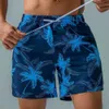 Shorts masculinos marca de praia calças dos homens verão casual shorts secagem rápida haste natação correndo ginásio masculino plus size haste natação j240328