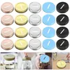 Dinnerware 25 Pcs Savings Cover Mason Jar Sealing Covers Glass Bottles Accessories Tinplate Coin Slot Caps Bill Storage Lids