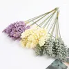 Decorative Flowers Artificial Mini Simulation Wheat Grain Po Studio Home Decoration Wedding Pography Props Outdoor Balcony Decor Background