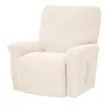 Housses de chaise housse universelle canapé confortable inclinable blanc une pièce protecteurs pour la maison