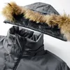 męskie parkas zima grube kurtki ciepłe futra hodowate termiczne płaszcze termiczne swobodne veet na zewnątrz płaszcz polarowy luksus luksusowy kwalifikacje Y40U#